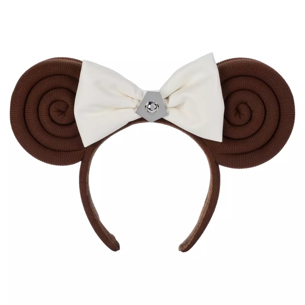 NWT Disneyland Star Wars Princess Leia Ear Headband for Adults Disney World